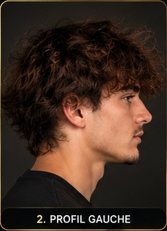 Profil après simulation